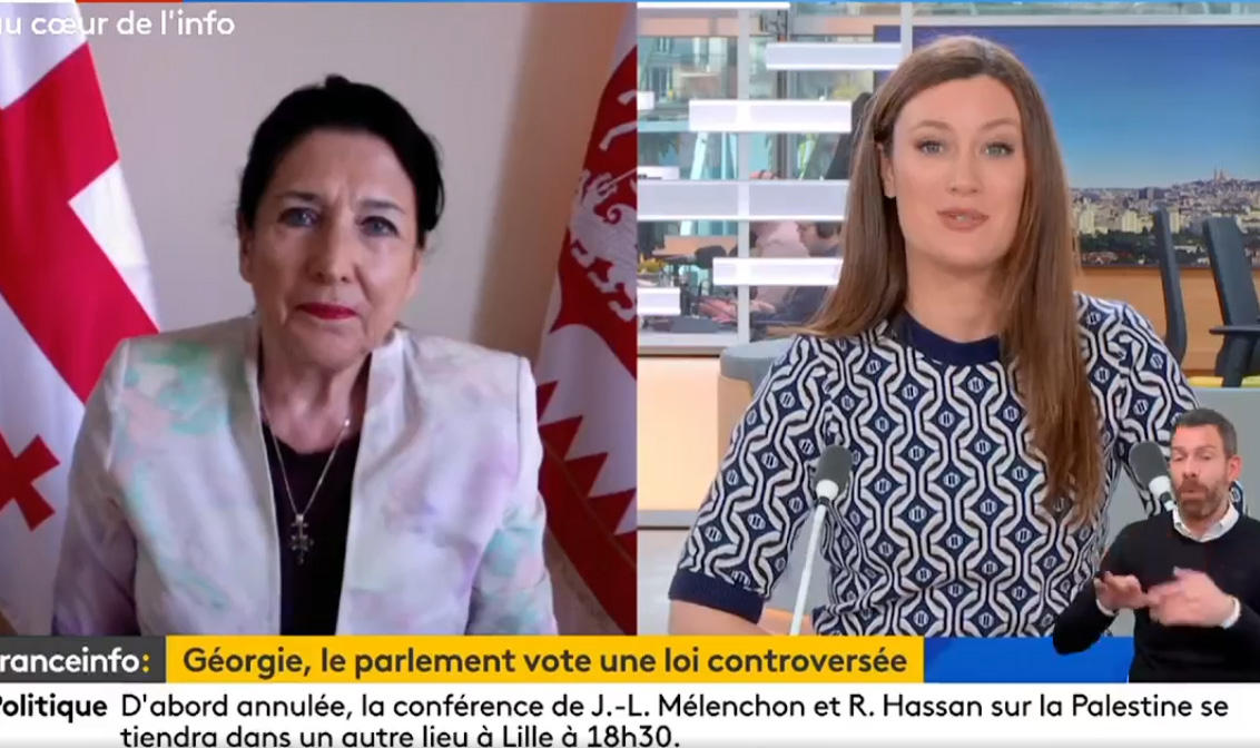 პრეზიდენტი - მომავალი არჩევნები აჩვენებს, რომ საქართველო ევროპულ გზაზე რჩება, მიუხედავად მოსკოვის მცდელობებისა, რომელიც იარაღად იყენებს ხელისუფლებას - არჩევნები გადამწყვეტი იქნება, რომ თავიდან მოვიშოროთ არა ოცნება, არამედ ქართული კოშმარი