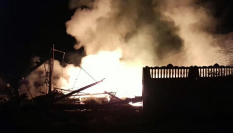 რუსეთის რვა ოლქს თავს დრონებით დაესხნენ