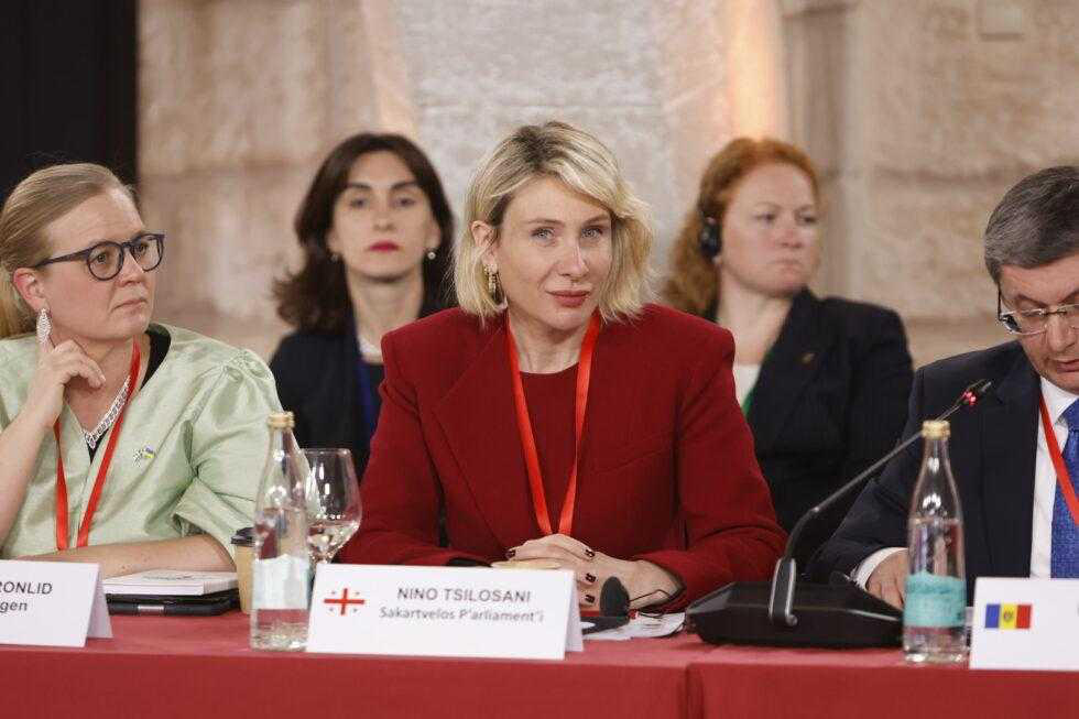 ნინო წილოსანმა და მაკა ბოჭორიშვილმა ევროკავშირის წევრი ქვეყნების პარლამენტების თავმჯდომარეთა კონფერენციაში მიიღეს მონაწილეობა