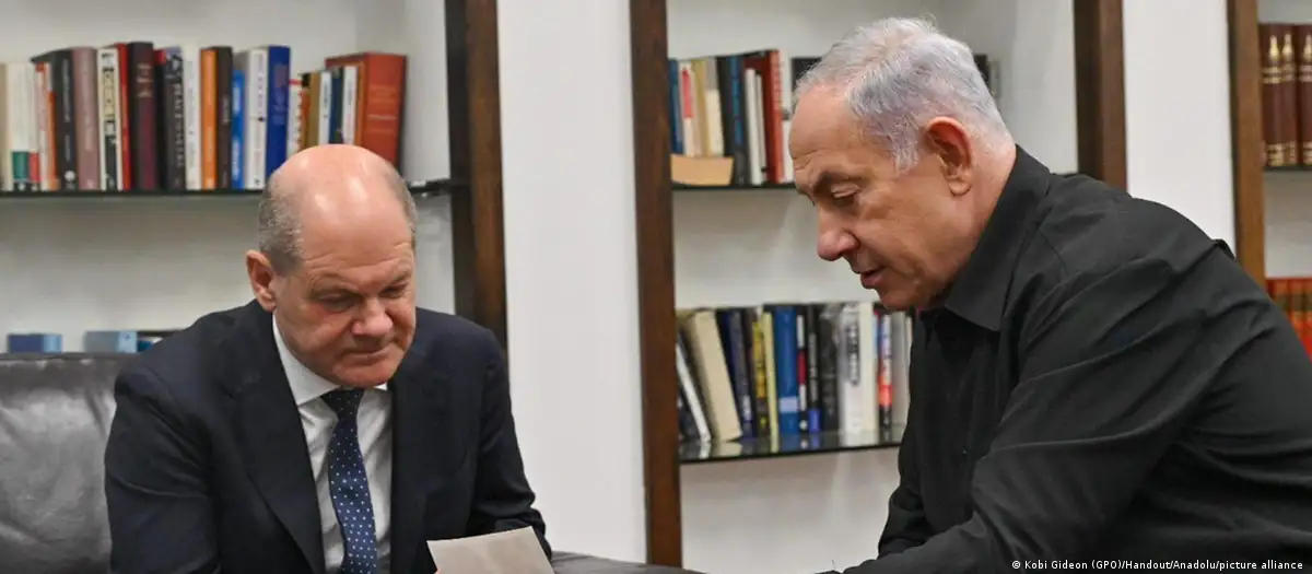 ოლაფ შოლცმა ბენიამინ ნეთანიაჰუს ესკალაციის შემცირებისკენ მოუწოდა