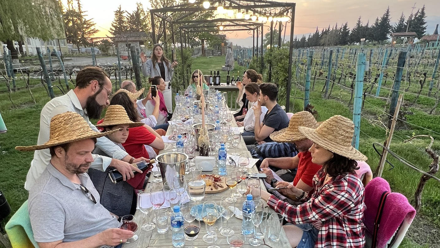 საქართველოს გერმანელი ღვინის პროფესიონალები ეწვივნენ