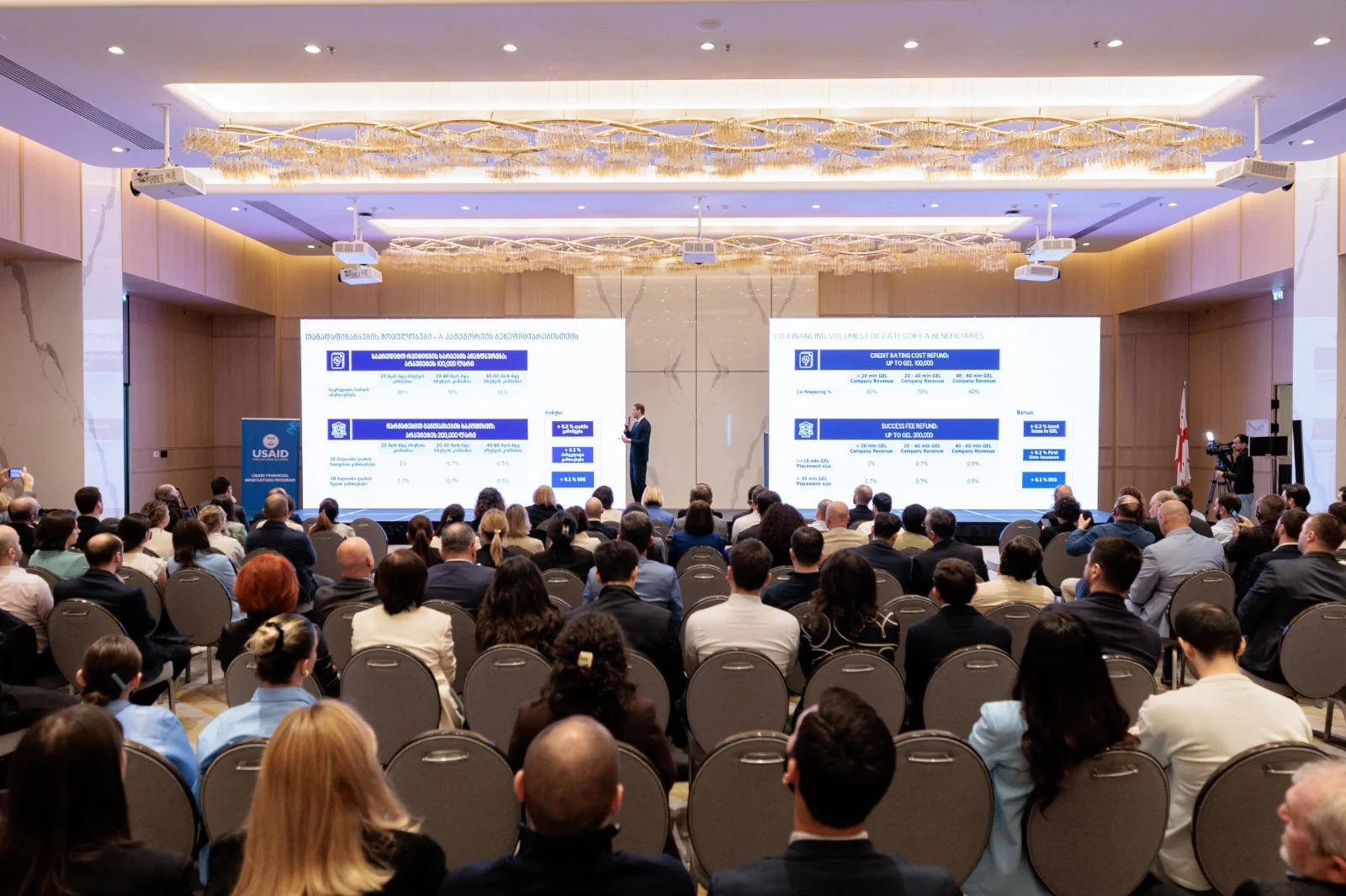 სააგენტომ „აწარმოე საქართველოში“ USAID საქართველოსთან პარტნიორობით, კაპიტალის ბაზრის მხარდაჭერის პროგრამის პრეზენტაცია გამართა