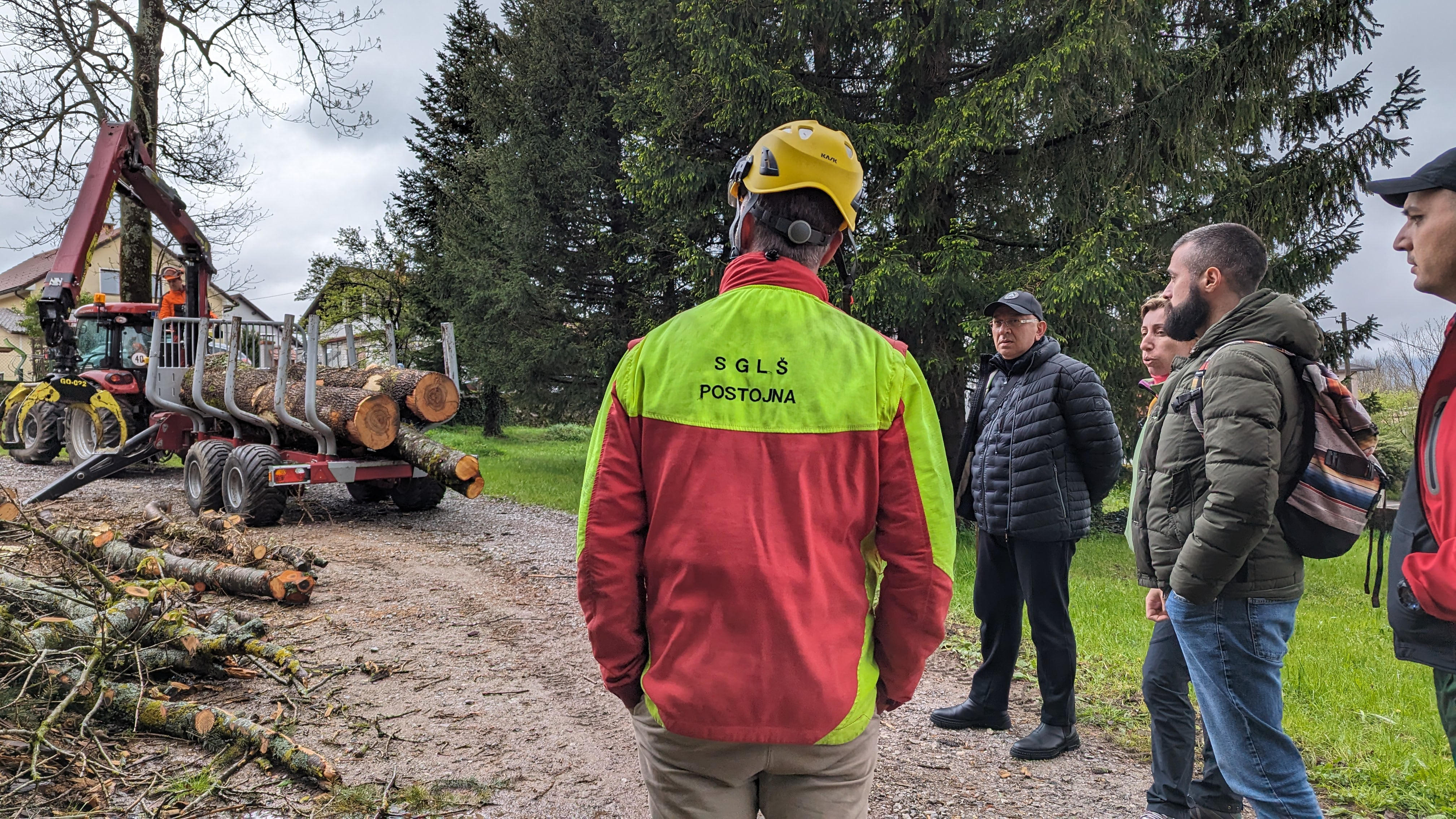 ეროვნული სატყეო სააგენტოს წარმომადგენლები სლოვენიის სოფლის მეურნეობის, სურსათისა და ტყის სამინისტროს წარმომადგენლებს შეხვდნენ