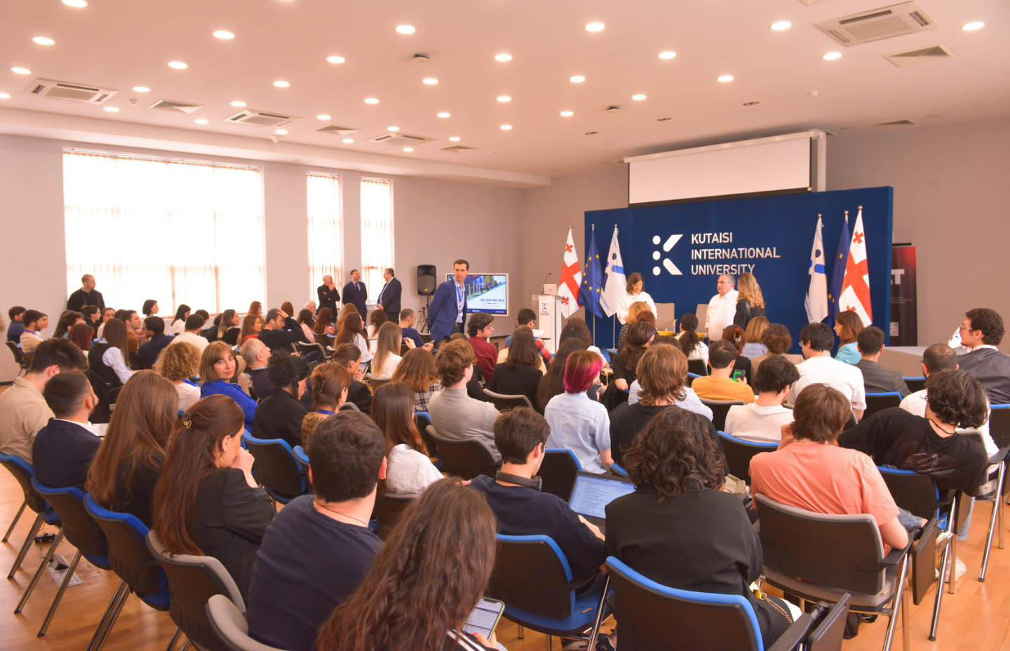 „საქპატენტი” ქუთაისის საერთაშორისო უნივერსიტეტის დასაქმების ფორუმში მონაწილეობდა