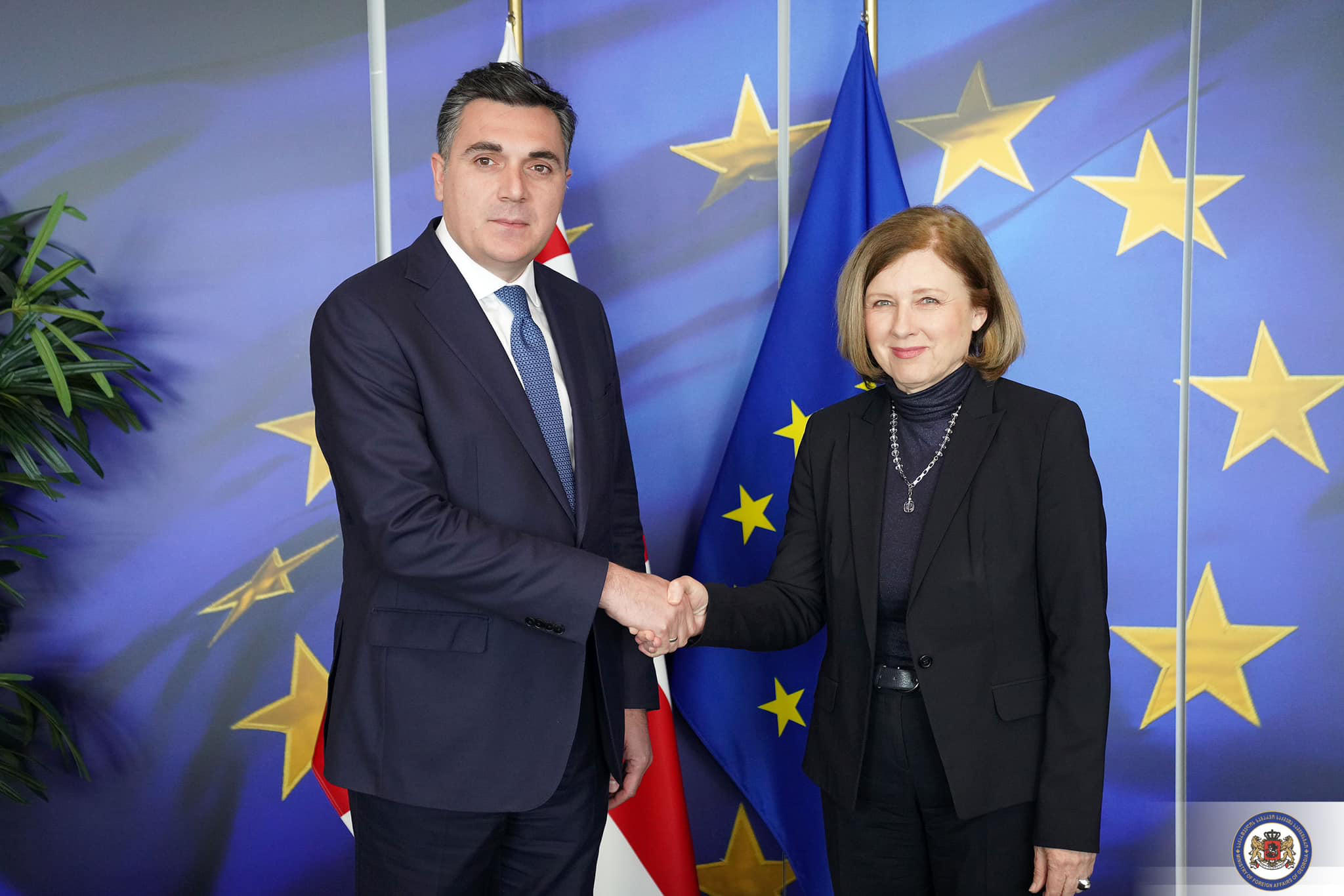 ილია დარჩიაშვილი ევროკომისიის ვიცე-პრეზიდენტს, ვერა იუროვას შეხვდა