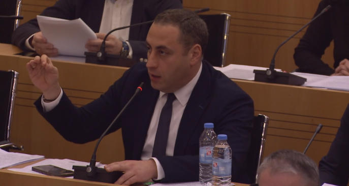 ანრი ოხანაშვილმა გიორგი ვაშაძე კომიტეტის სხდომათა დარბაზიდან გააძევა