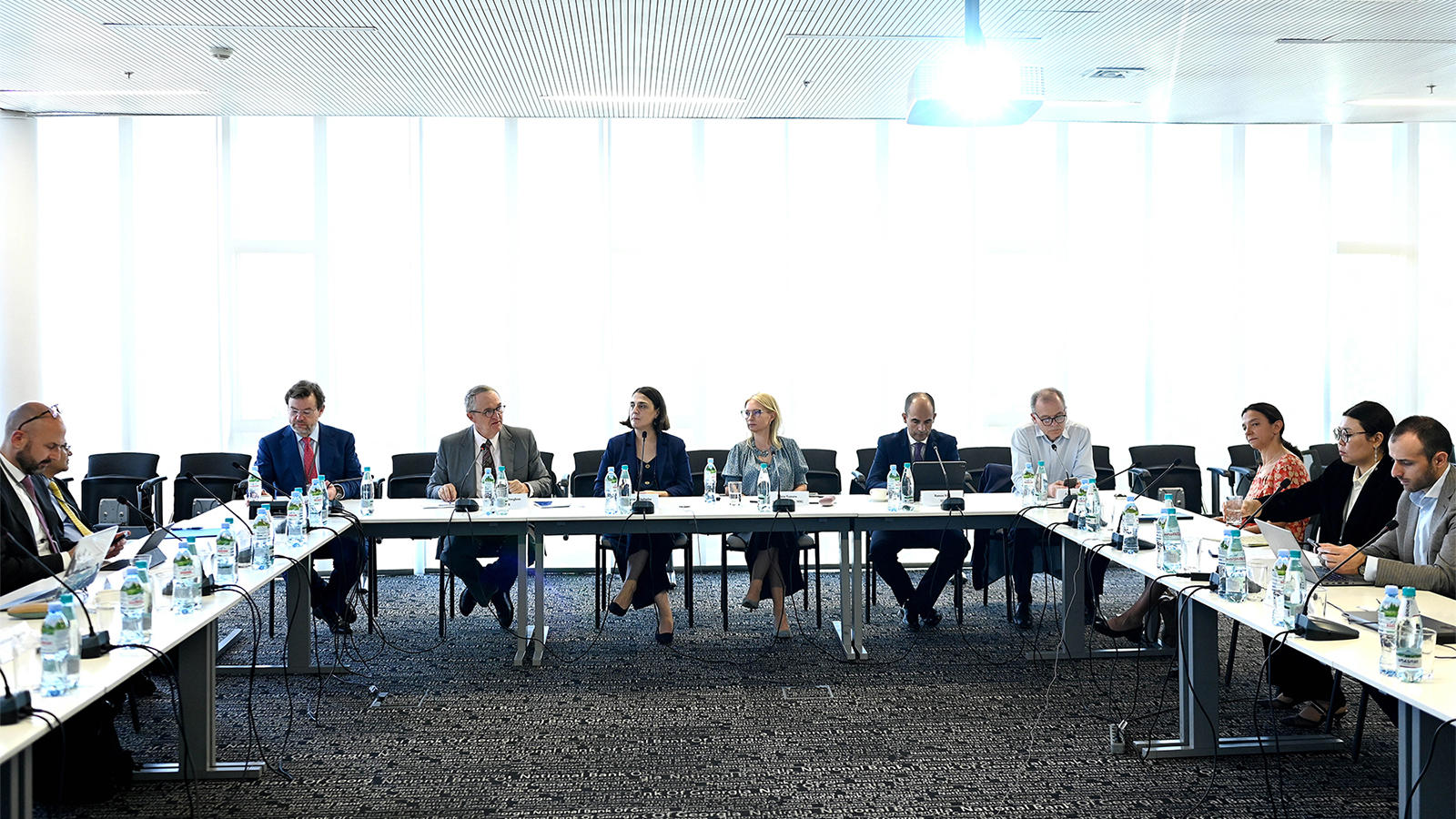 ეროვნულ ბანკში DFI-ის მაღალი რანგის წარმომადგენლებთან შეხვედრა გაიმართა