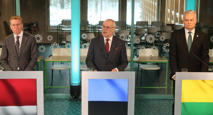 ესტონეთის, ლიეტუვისა და ლატვიის პრეზიდენტები - დღეს უკრაინელები, მოლდოველები და ქართველები ევროპული ღირებულებებისთვის და ევროპული ოჯახისთვის იბრძვიან