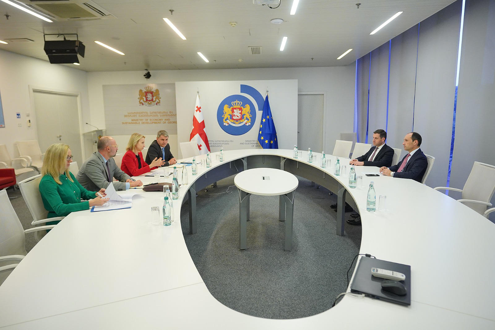 ლევან დავითაშვილმა ევროპის საინვესტიციო ბანკის ვიცე-პრეზიდენტ ტერეზა ჩერვინსკასთან სამომავლო თანამშრომლობა განიხილა