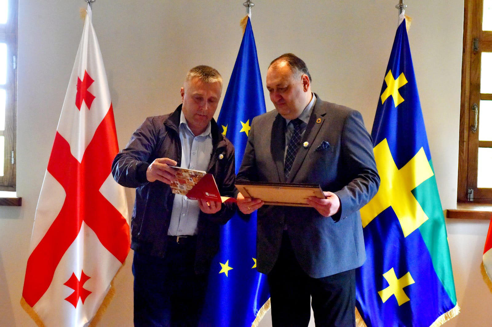 ქუთაისს დამეგობრებული ქალაქების წარმომადგენლები ესტუმრნენ