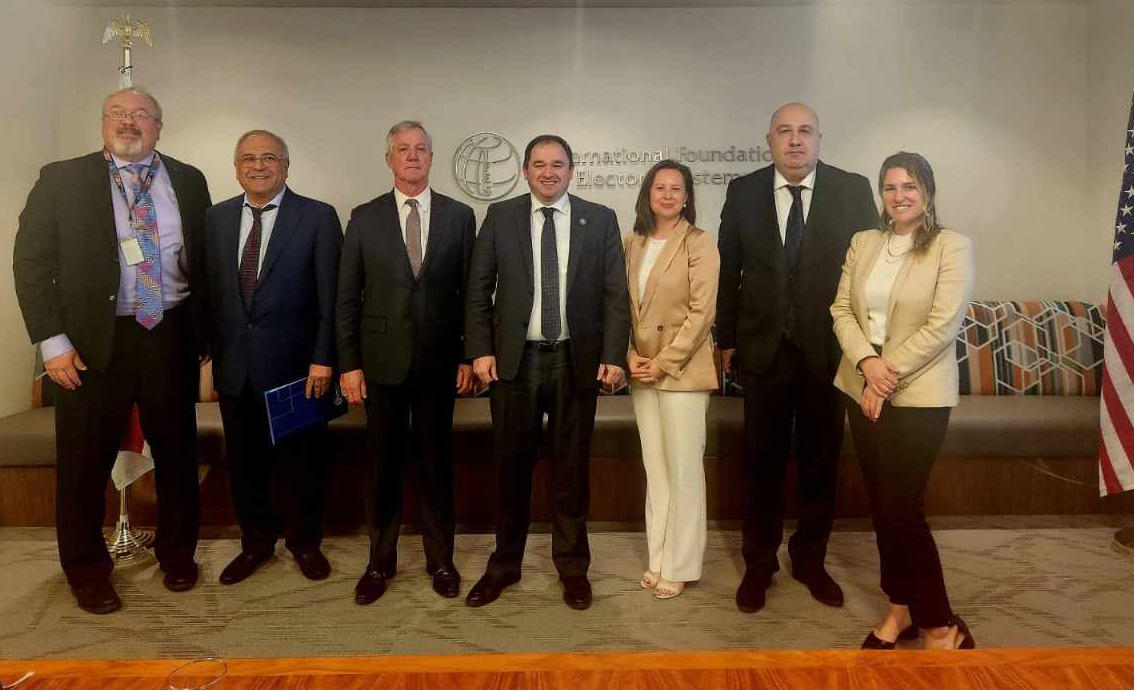 საგარეო ურთიერთობათა კომიტეტის დელეგაცია საარჩევნო სისტემების საერთაშორისო ფონდის და USAID-ის წარმომადგენლებს შეხვდა