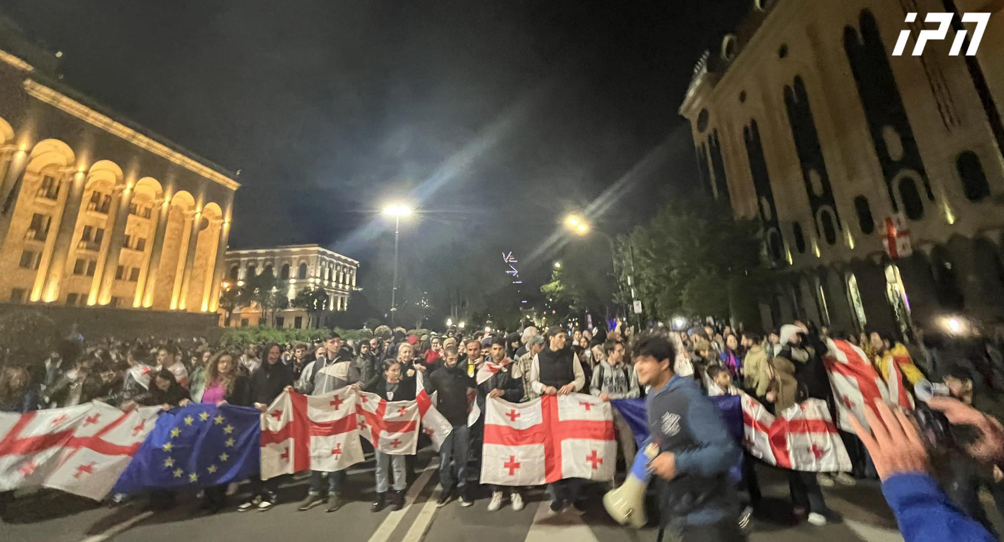 „უცხოური გავლენის გამჭვირვალობის შესახებ” კანონპროექტის მოწინააღმდეგეები მსვლელობას მართავენ