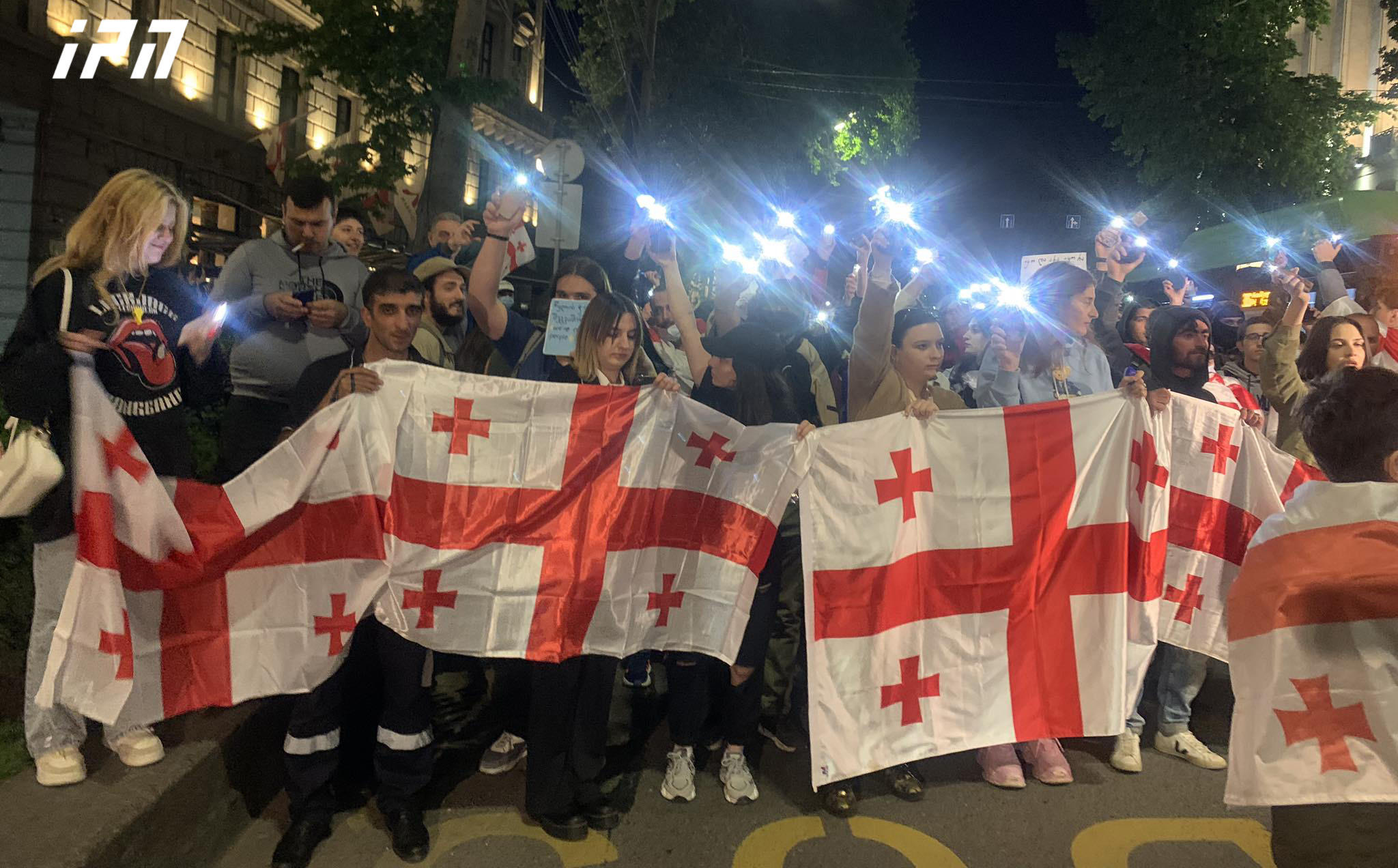 “უცხოური გავლენის გამჭვირვალობის შესახებ“ კანონპროექტის მოწინააღმდეგეები მსვლელობას მართავენ