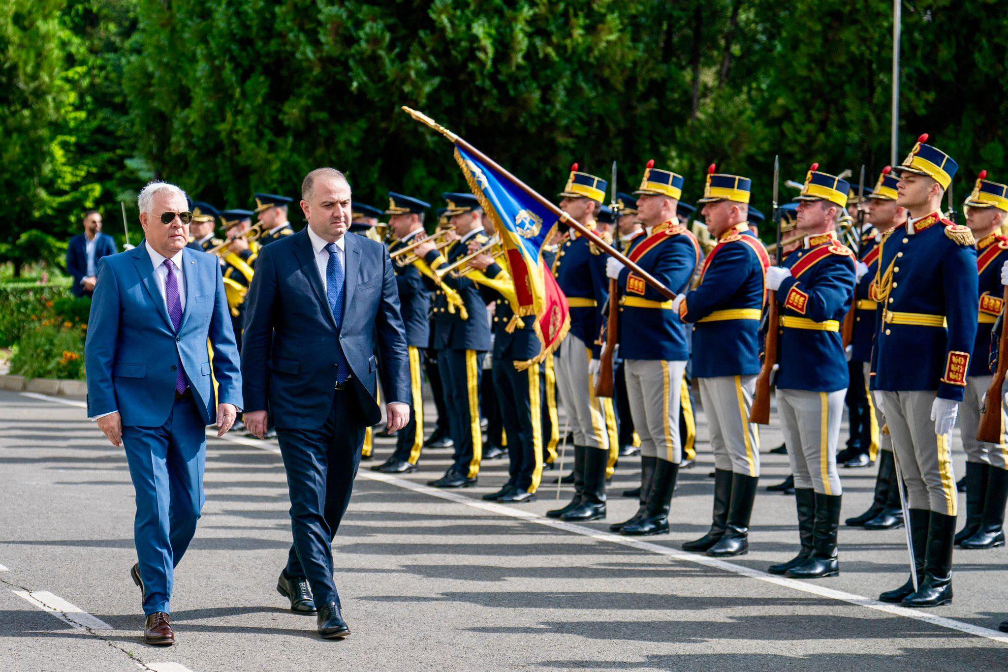 საქართველოს თავდაცვის მინისტრი ოფიციალური ვიზიტით რუმინეთში იმყოფება