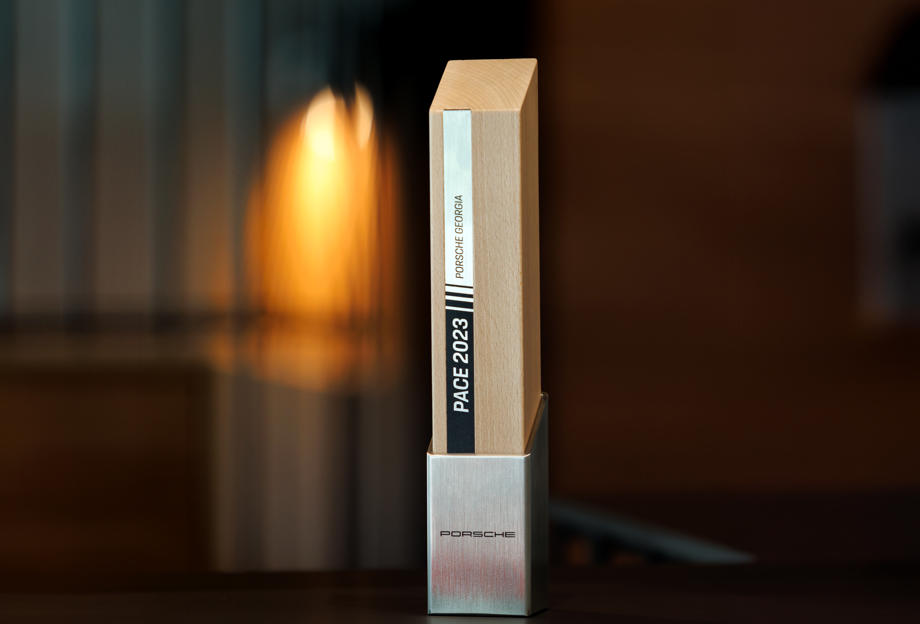 ისტორიული აღიარება - „პორშე ცენტრი თბილისს“ მსოფლიო ჯილდო PACE 2023 გადაეცა