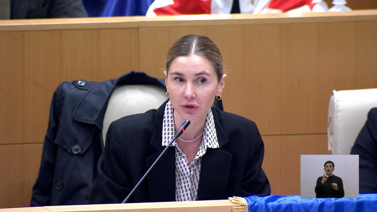 თინა ბოკუჩავა - პარლამენტის რეგლამენტის 53-ე მუხლი ითვალისწინებს ე.წ. თავისუფალ ტრიბუნას, მაგრამ არ გვალაპარაკებენ