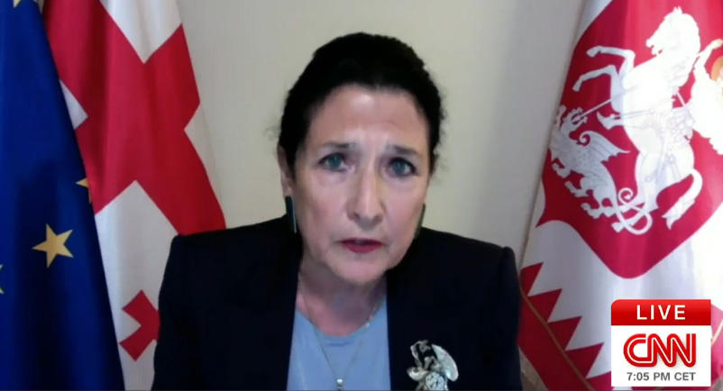 პრეზიდენტი - „უცხოური გავლენის გამჭვირვალობის შესახებ“ კანონი ასლია იმ კანონისა, რომელიც პუტინმა 2012 წელს მიიღო და გამოიყენეს სამოქალაქო საზოგადოების რეპრესიებისთვის - ეს კანონი საგანგაშოა ისეთ ქვეყანაში, როგორიც საქართველოა