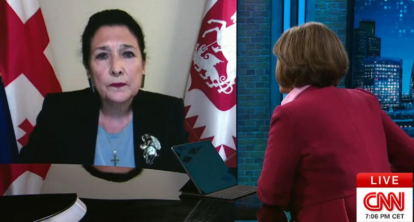 პრეზიდენტი - მეთოდები, რომლებსაც დღეს ქუჩებში მშვიდობიანი დემონსტრანტების წინააღმდეგ იყენებენ, ძალიან რუსული, დაშინების მეთოდია