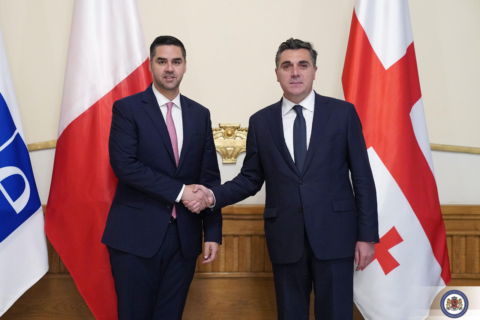 ილია დარჩიაშვილი იან ბორჯს შეხვდა