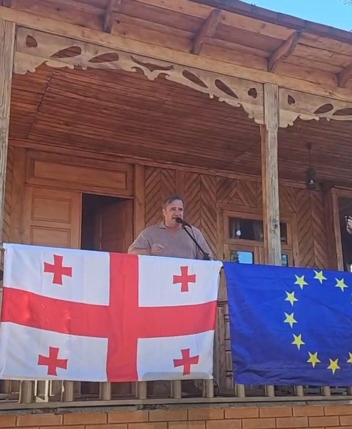 გია ხარჩილავა - როცა ვამბობთ, „არა რუსულ კანონს“, ჩვენ ვამბობთ: არა რუსეთს“ და „არა ყველაფერს რუსულს საქართველოში