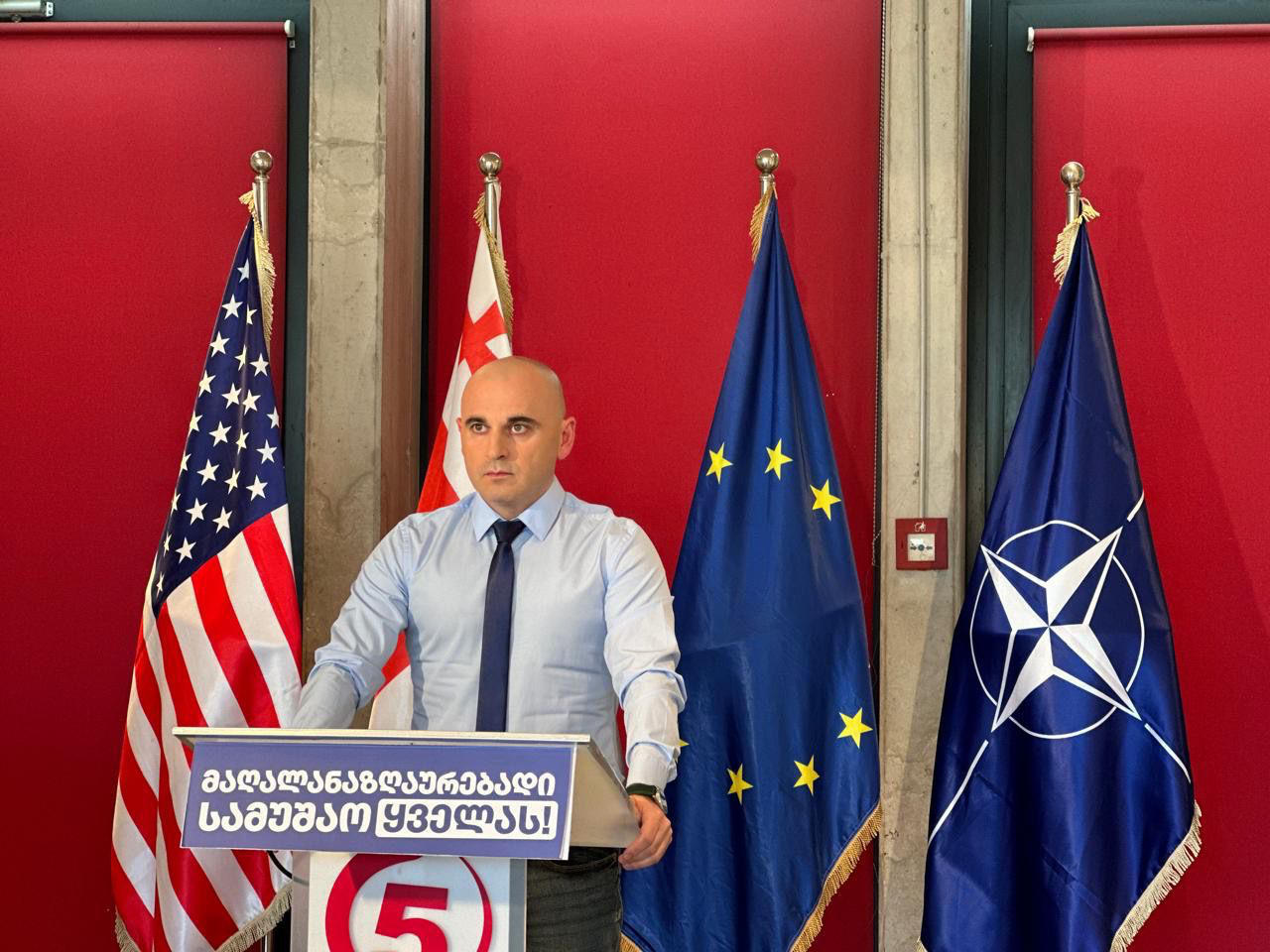 ლევან ხაბეიშვილი - დღეს საქართველოში ოფიციალურად სამილიციო რეჟიმია