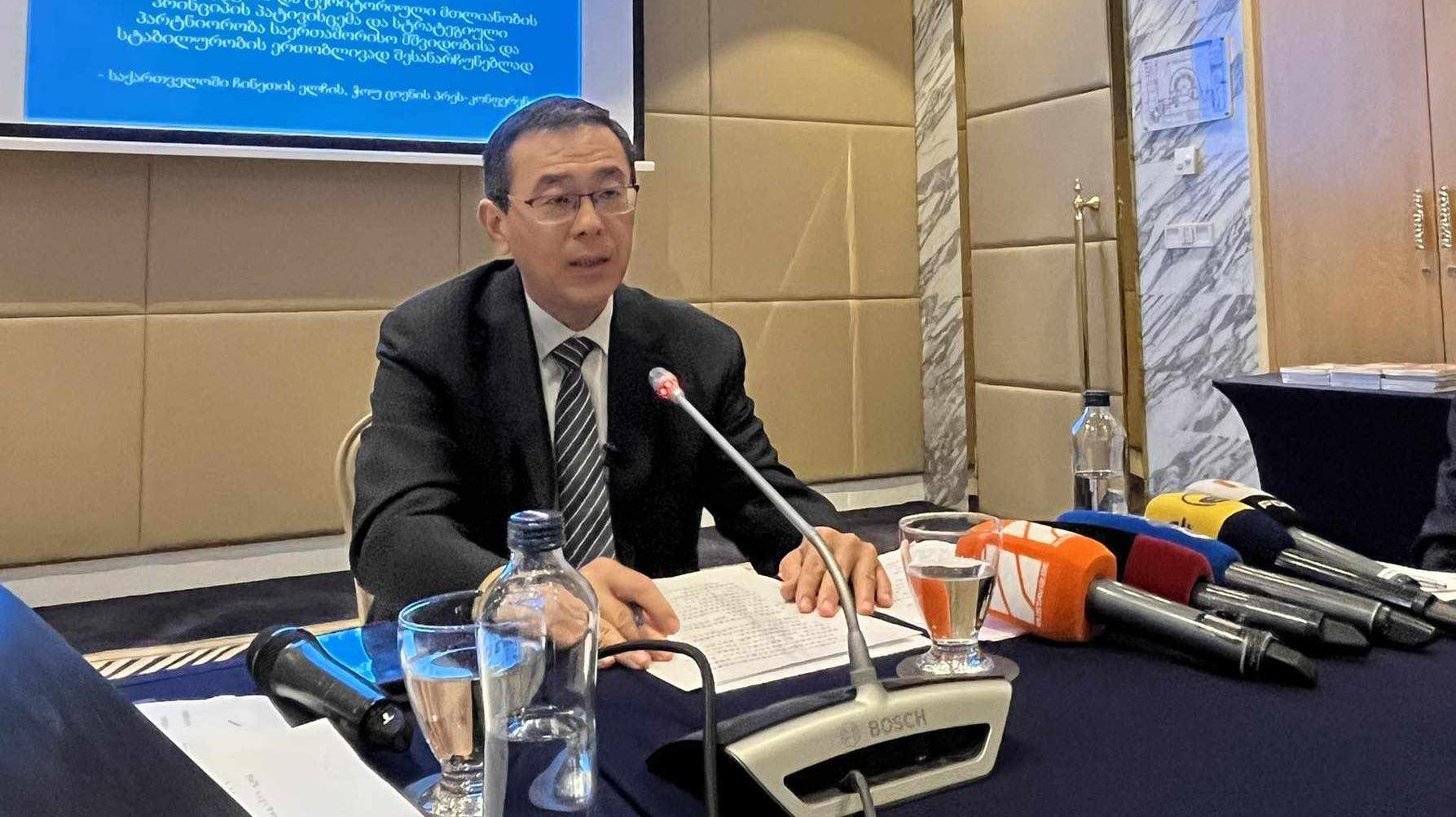 Zhou Qian: The draft law "On transparency of foreign influence" is a matter of Georgia's internal policy, and China does not interfere in the internal politics of other countries
