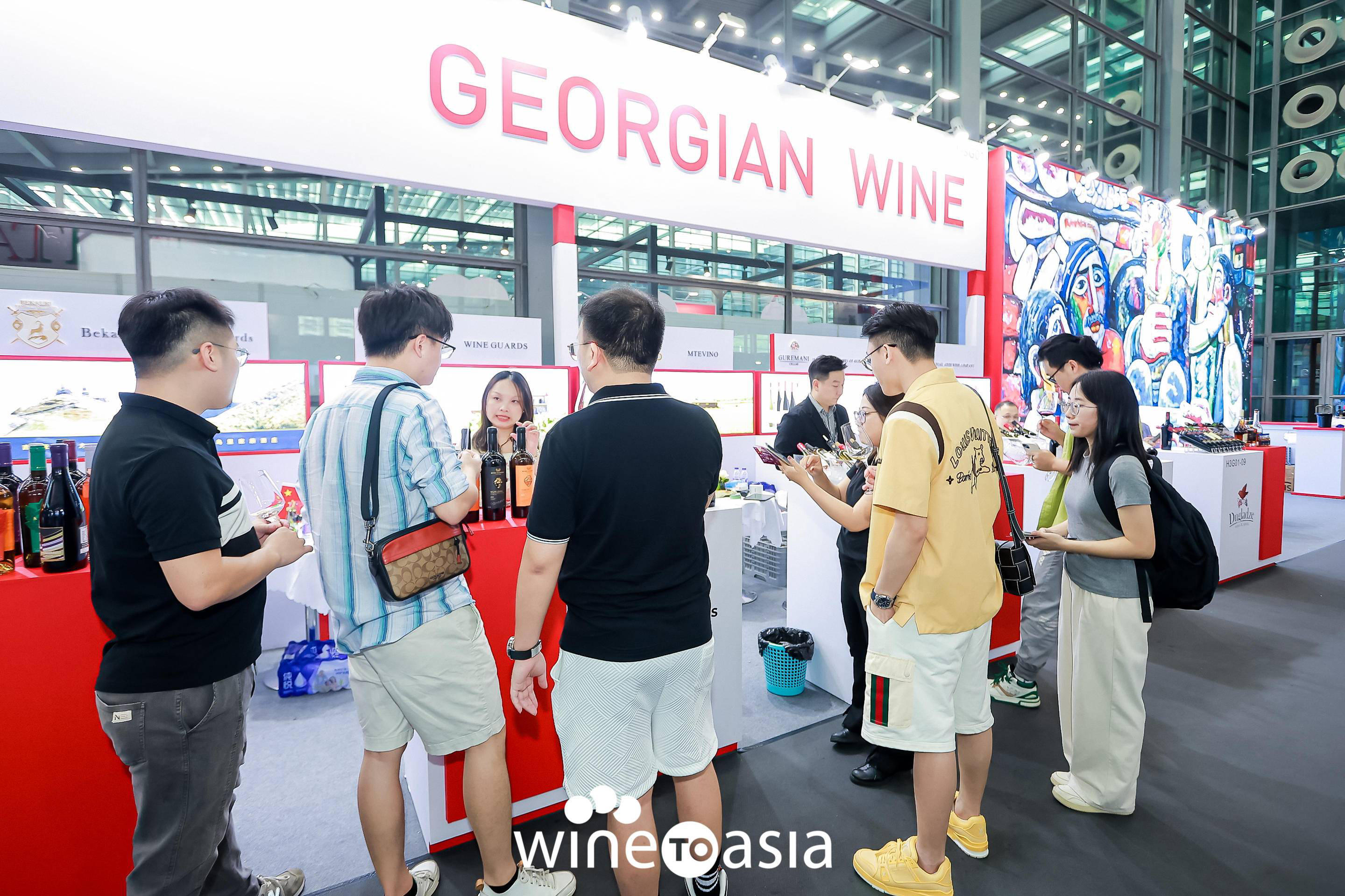 ქართული ღვინის მწარმოებელი ცხრა კომპანია ჩინეთის საერთაშორისო გამოფენაში მონაწილეობდა