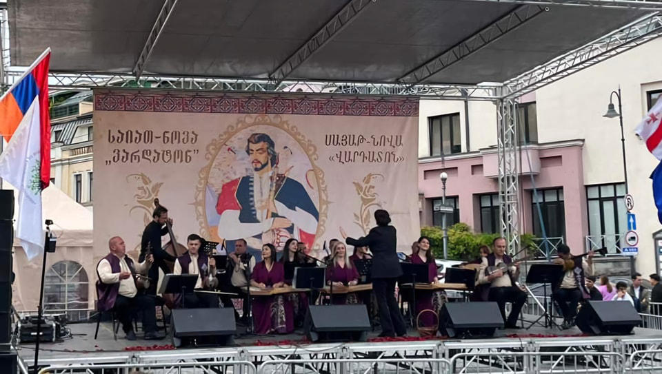 თბილისში საიათნოვას ხსოვნისადმი მიძღვნილი 110-ე ტრადიციული „ვარდატონი" აღინიშნა