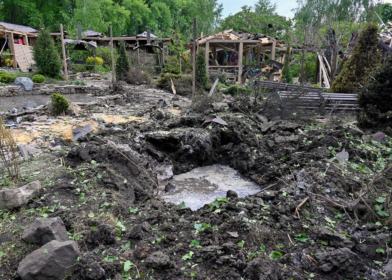 ხარკოვში, სადაც დაბომბვას 11 ადამიანი ემსხვერპლა, 20 მაისი გლოვის დღედ გამოცხადდა