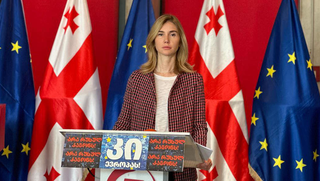 თინა ბოკუჩავა - ჩვენი პარტნიორები ძალიან კარგად არიან ინფორმირებული იმ ფართომასშტაბიანი ტერორის შესახებ, რომელსაც ახორციელებს ივანიშვილის რეჟიმი