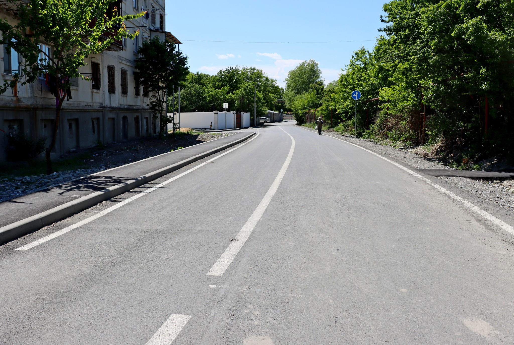 გორის მერია - გორში, წმინდაწყლის დასახლებაში გაბრიელ გვერდწითელის ქუჩის მოწყობა დასრულდა