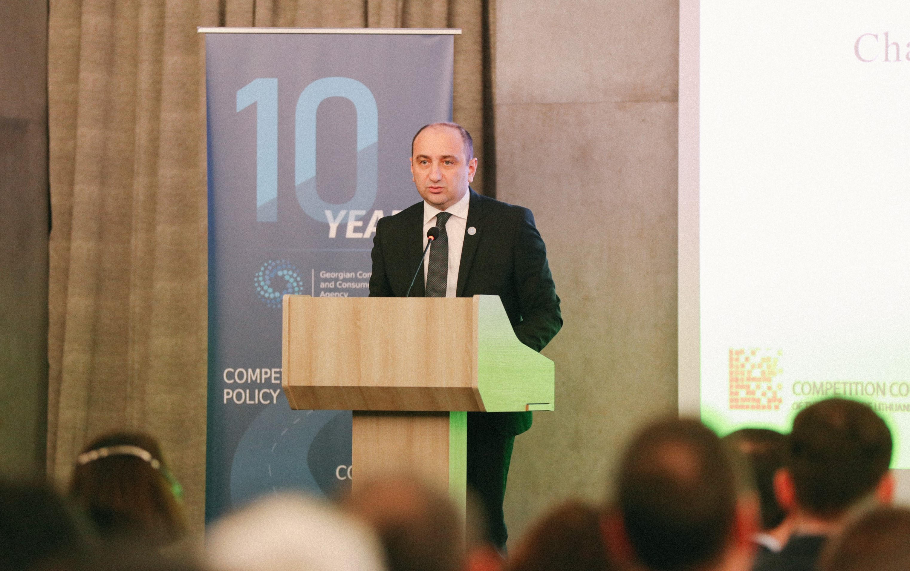 ირაკლი ლექვინაძე ევროკავშირის მიერ დაფინანსებული TWINNING-ის პროექტის დახურვის ცერემონიაზე სიტყვით გამოვიდა