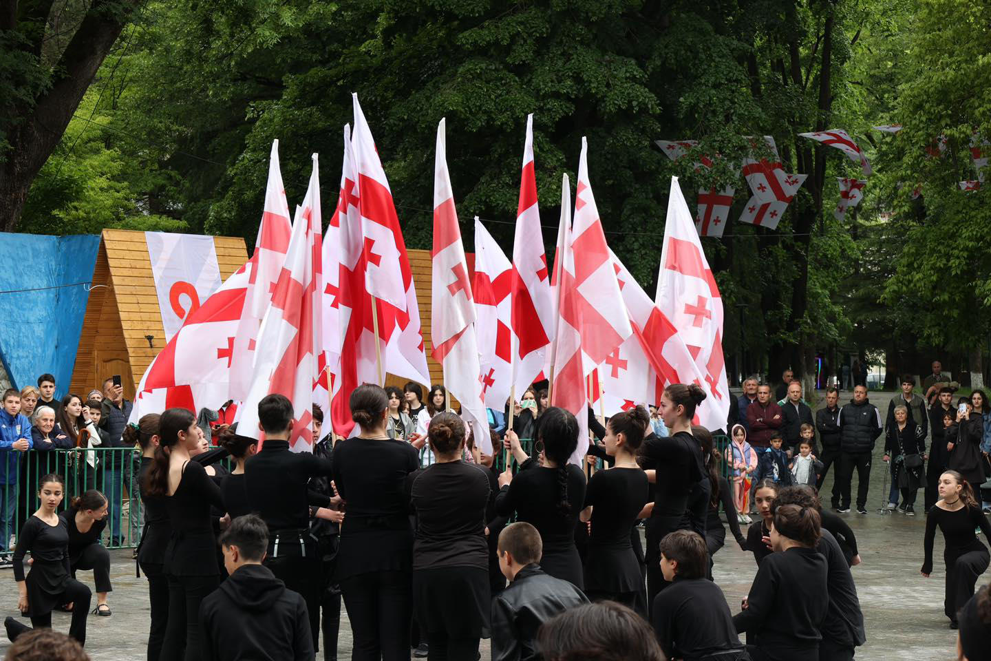 ბორჯომის მუნიციპალიტეტში საქართველოს დამოუკიდებლობის დღე აღინიშნა