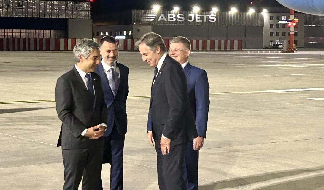 ენტონი ბლინკენი ჩეხეთში ჩავიდა