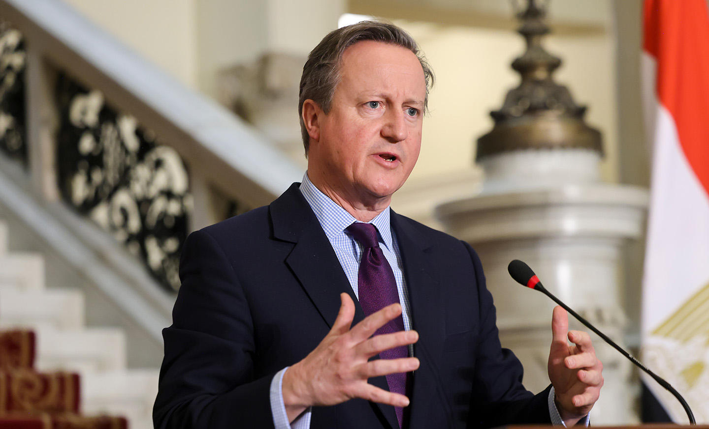 დევიდ კამერონი - ვეტო-ს დაძლევით და „უცხოური გავლენის შესახებ“ კანონის მიღებით, საქართველოს ხელისუფლებამ ევროატლანტიკური გზიდან გადაუხვია