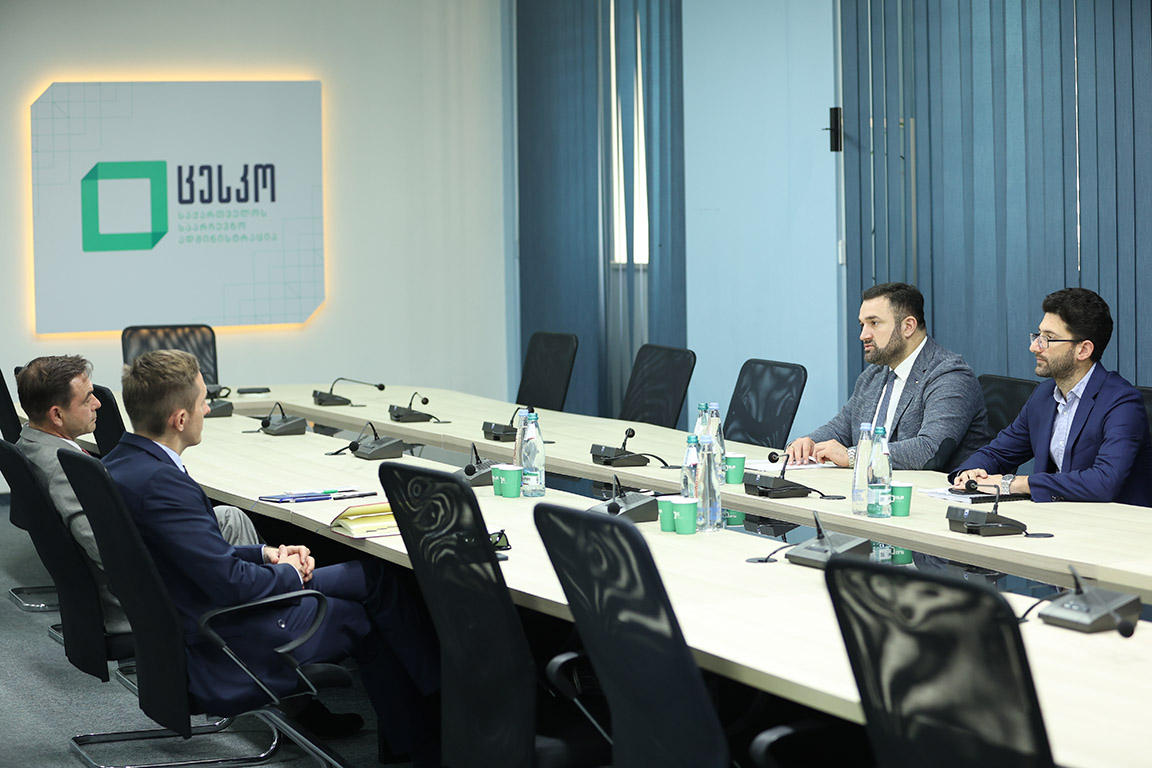 ცესკოს თავმჯდომარე საერთაშორისო რესპუბლიკური ინსტიტუტის წარმომადგენლებს შეხვდა