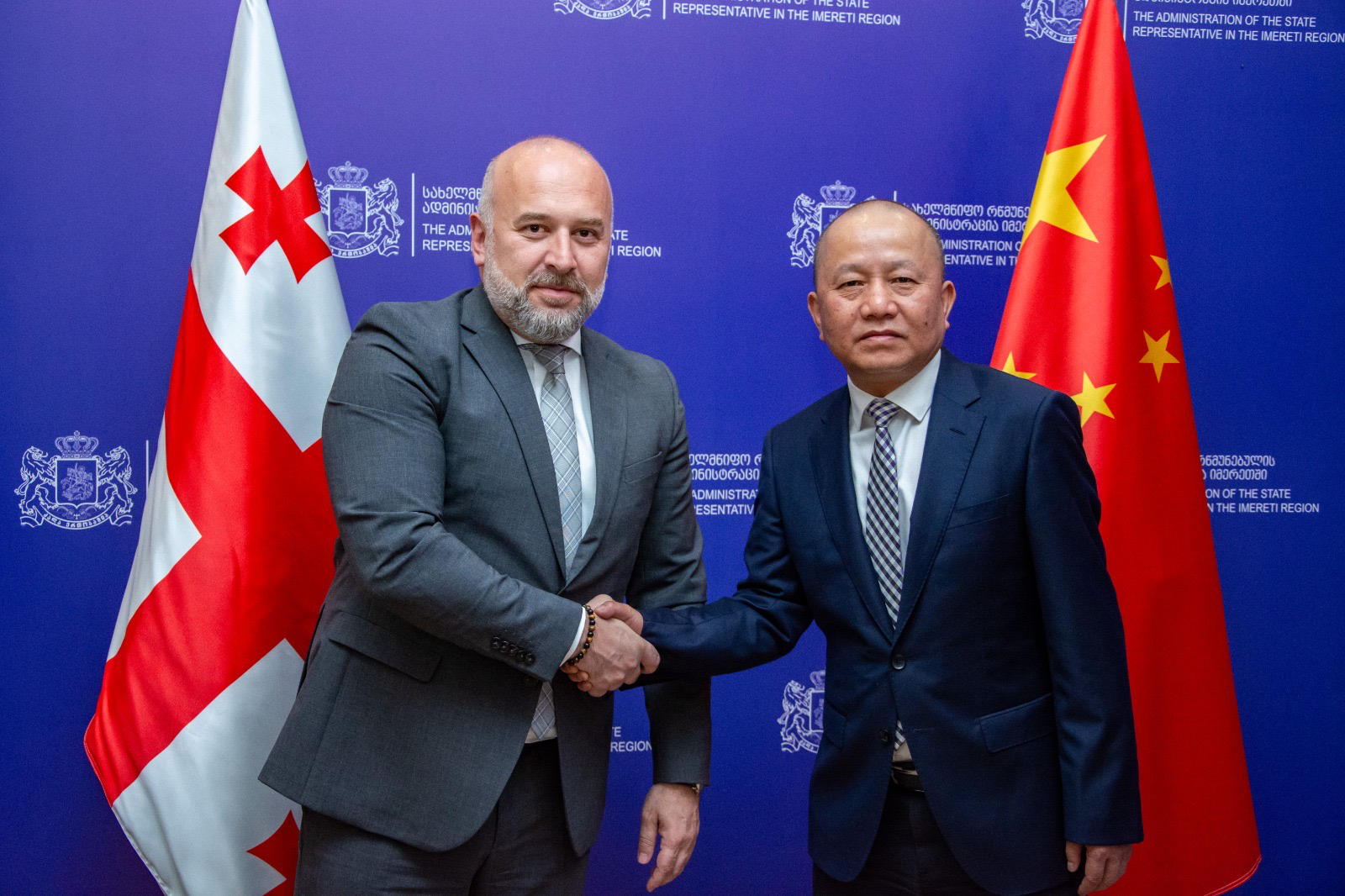 იმერეთში სახელმწიფო რწმუნებულმა ზვიად შალამბერიძემ ჩინეთის სახალხო რესპუბლიკის დელეგაცია მიიღო