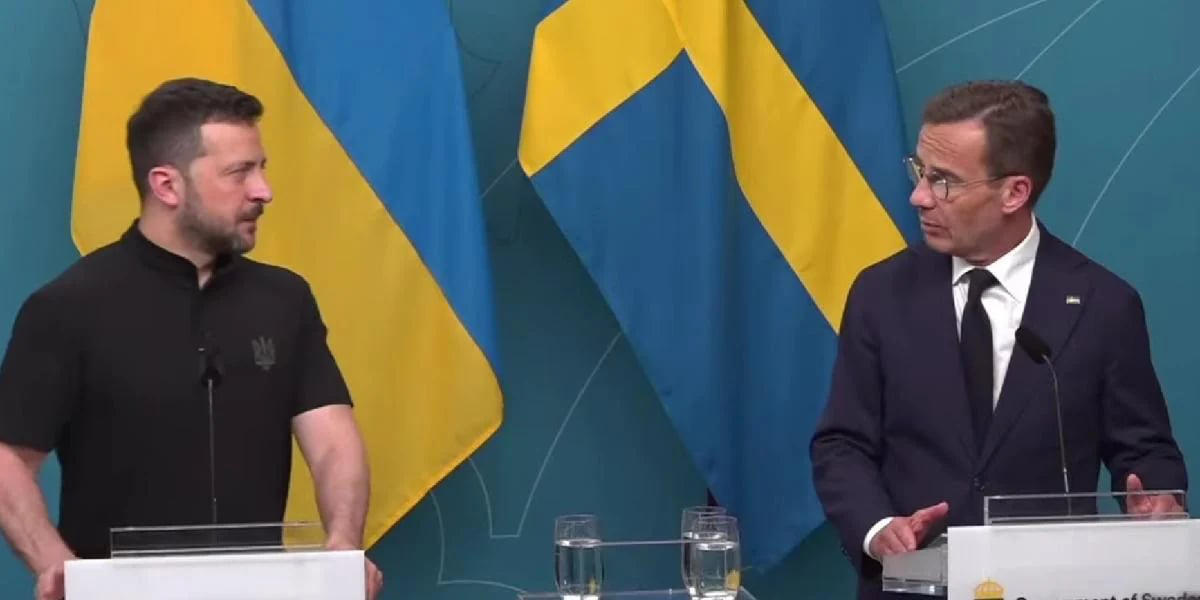 უკრაინამ და შვედეთმა უსაფრთხოების შესახებ ორმხრივი შეთანხმება გააფორმეს