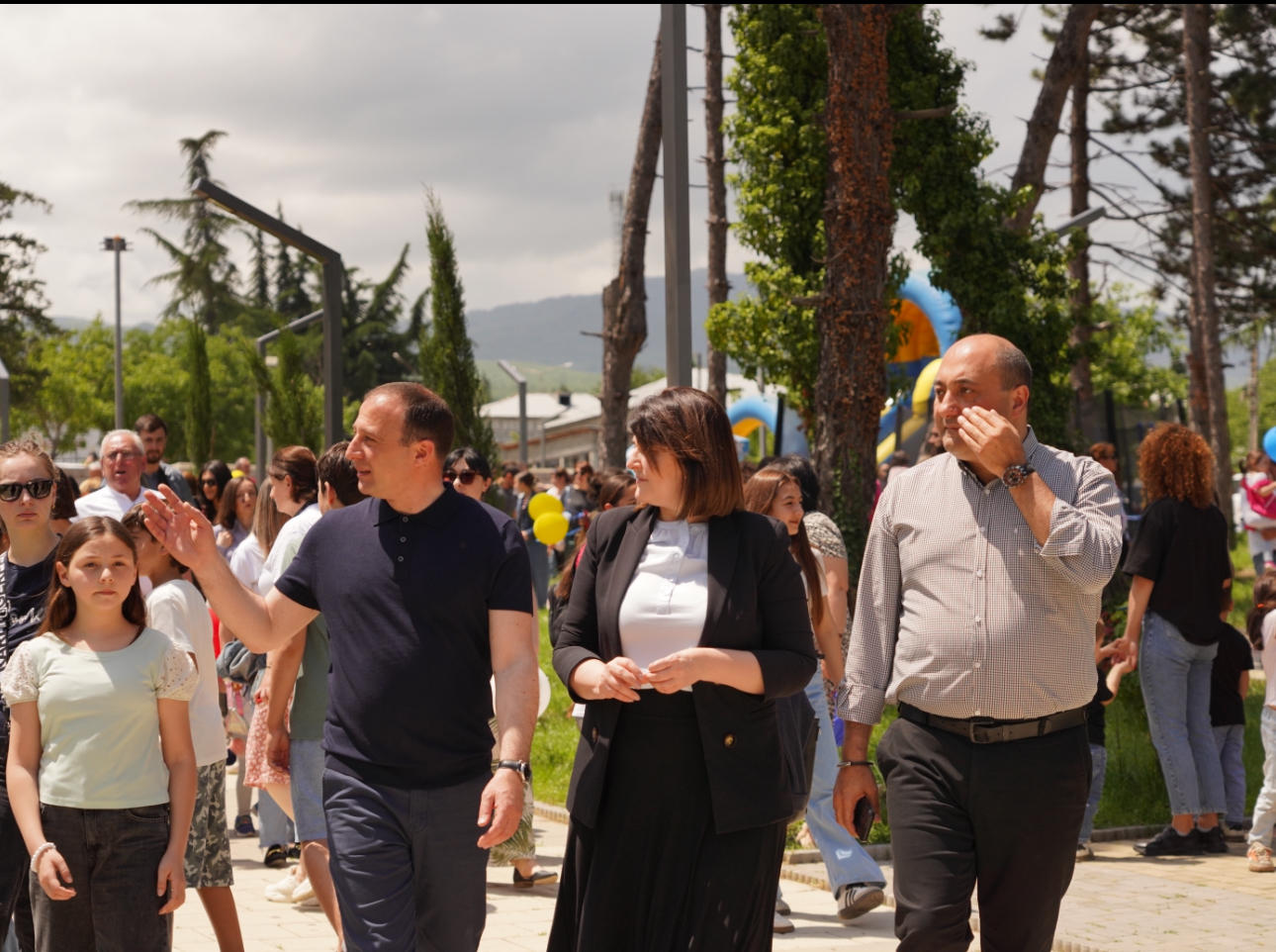 თელავში „მშვიდობის პარკი“ ბავშვთა დაცვის საერთაშორისო დღეს საზეიმო ღონისძიებებით გაიხსნა