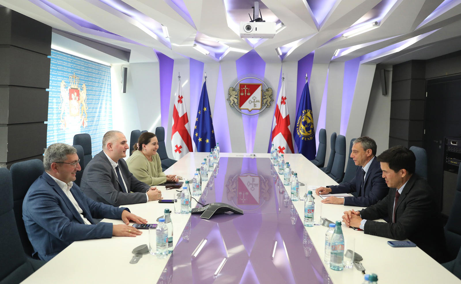 ფინანსთა მინისტრი საერთაშორისო სავალუტო ფონდის მისიის ახალ ხელმძღვანელს შეხვდა