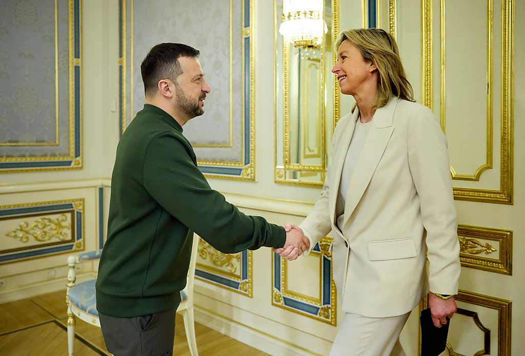 ნიდერლანდების თავდაცვის მინისტრი, კაისა ოლონგრენი კიევში ჩავიდა