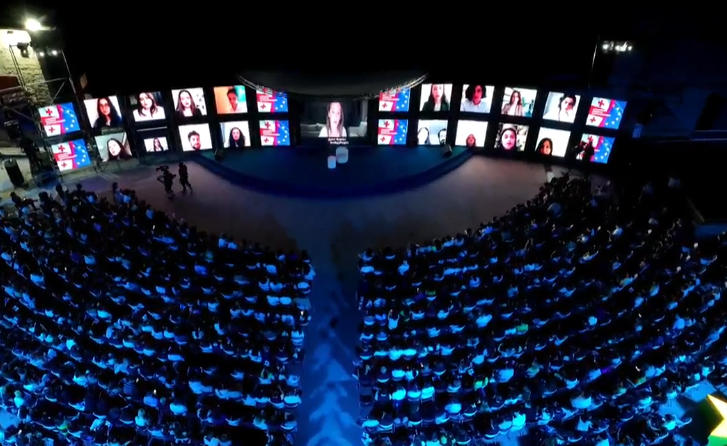 პრეზიდენტი ახალგაზრდებს - საშუალება გვაქვს სწორედ ამ არჩევნების გზით, მომავალი წლის ივნისში გაწევრიანების მოლაპარაკებები გაგვიხსნან, გზა გავაგრძელოთ, რომელიც დროებით გაგვიჩერეს - მე მაქვს თქვენი იმედი და თქვენ გქონდეთ ჩემი იმედი