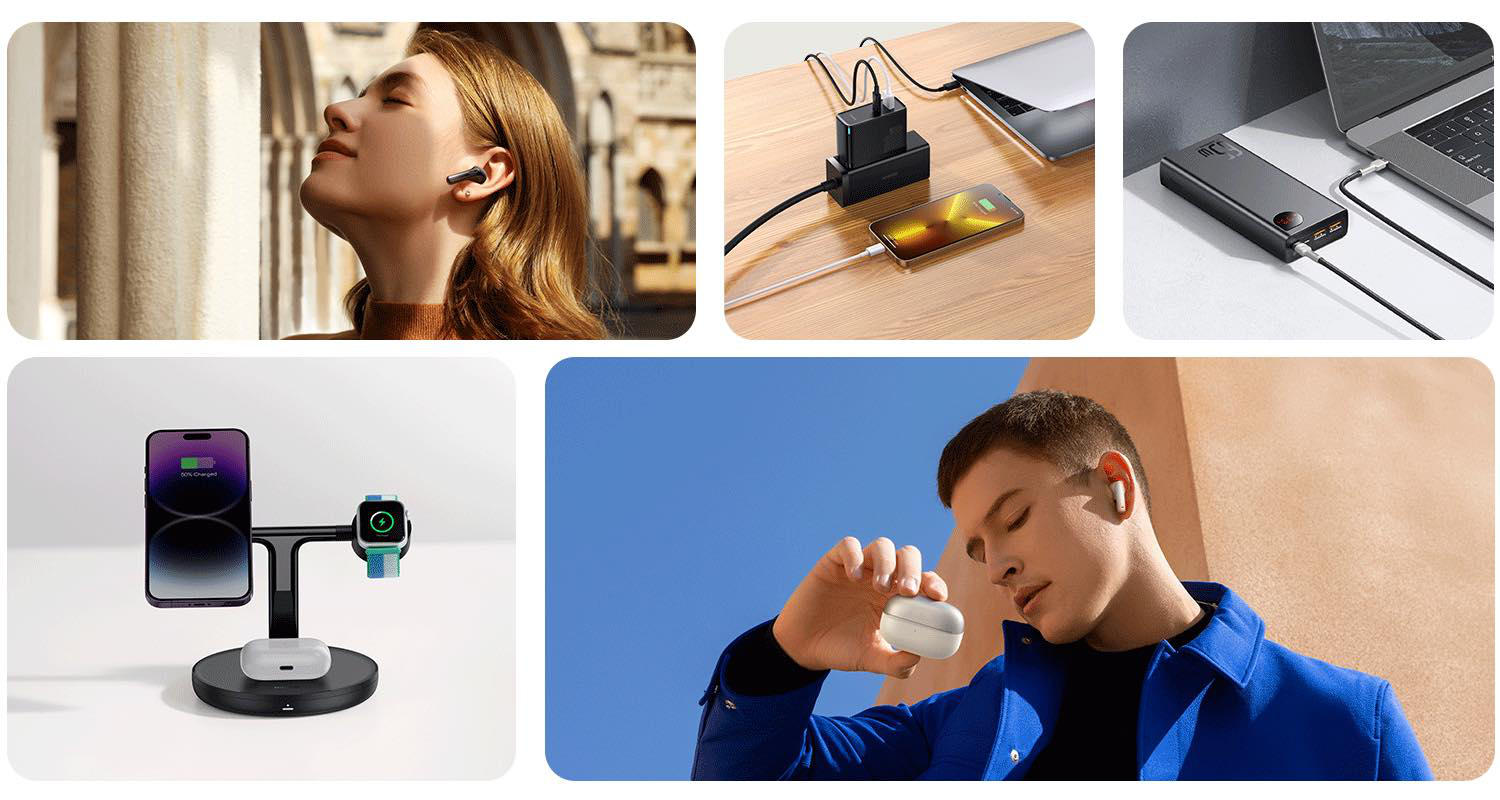 ელექტრო აქსესუარების ცნობილი ბრენდი Baseus უკვე „ბიბლუსშია“