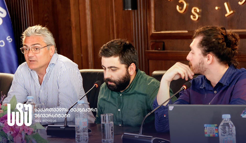 საქართველოს ტექნიკური უნივერსიტეტის სტუდენტები ზამთრის ახალგაზრდული ოლიმპიური ფესტივალის საორგანიზაციო კომიტეტის წევრებს შეხვდნენ