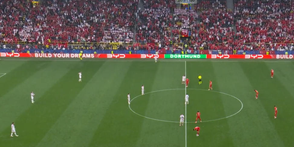 ევრო 2024-ზე საქართველოს საფეხბურთო ნაკრების მატჩი თურქეთთან დაიწყო