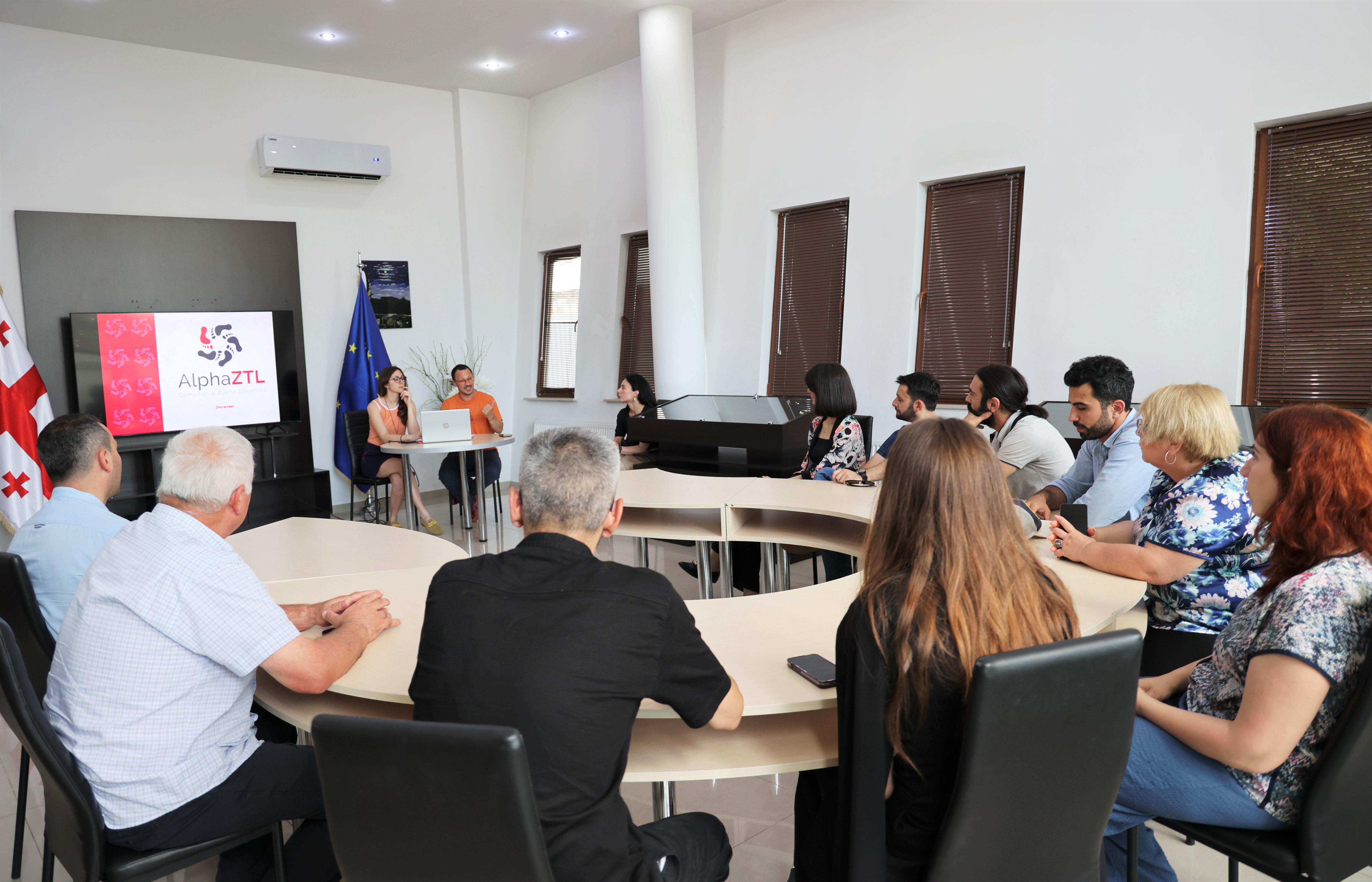 „მოძრაობის, ფიზიკური და ცეკვის თეატრის ფესტივალი“ მარნეულს ეწვია