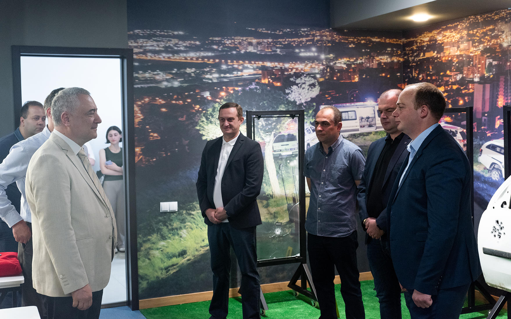 CIU-ში კრიმინალისტიკის ლაბორატორია გაიხსნა