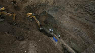 „ჯივიპი“ - მიმდინარეობს მაგისტრალური მილის  გამოთავისუფლება მიწის საფარისგან, სამუშაოების დასრულება 5 დღეშია დაგეგმილი