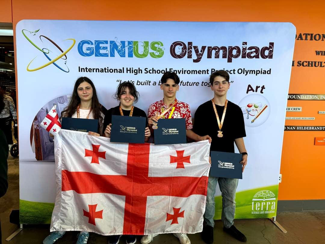 ქართველმა მოსწავლეებმა ამერიკის საერთაშორისო ოლიმპიადაზე რობოტიკის კატეგორიაში ბრინჯაოს მედლები მოიპოვეს