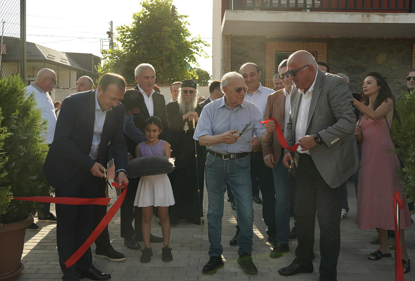 თელავის მერია - თელავის ჩოგბურთის კორტები ოფიციალურად გაიხსნა